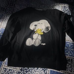 Snoopy and Woodstock sweater